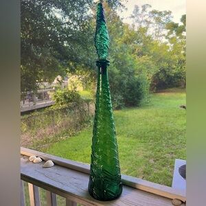 Empoli green wave genie bottle